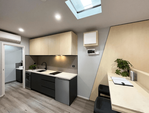 Shipping Container Interior 