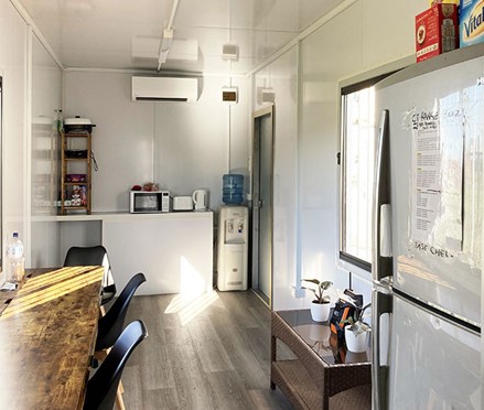 Turn your container into an office